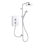 Mira Decor 10.8kW White Electric Shower Dual Outlet