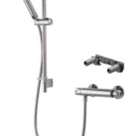 Aqualisa Midas 100 Exp System Adj Head & Easy Fit Bracket MD100EBAR