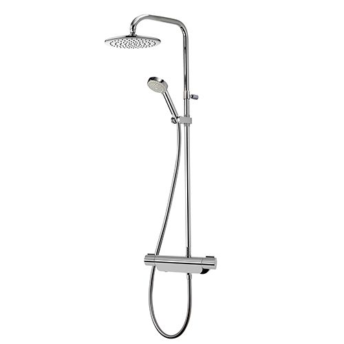 345094-1.jpg Aqualisa Midas 220 Thermostatic Shower Column MD220SC - Image 1