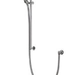 Aqualisa Aquatique Semi Recessed Adjustable Shower Head Chrome