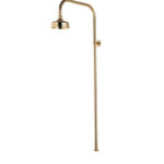 Aqualisa Aquatique Surface Mounted 5 Inch Fixed Shower Head Gold