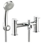 Aqualisa Central Chrome Bath Shower Mixer