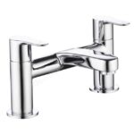 Aqualisa Central Chrome Bath Deck Filler