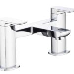 Aqualisa Downtown Chrome Bath Deck Filler