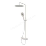 Aqualisa Midas 220 Bath Shower Mixer Matt White