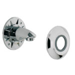 Aqualisa Wall Outlet Elbow Chrome Hose Connector 215016