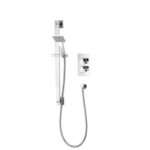 Aqualisa AQ Concealed Thermo Valve With Adj Kit & Fixed Wall Head