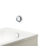 Aqualisa Quartz Classic Smart Bath With Overflow Filler - HP