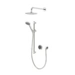 Aqualisa Quartz Smart Divert Conc Adj Fixed Wall Heads - HP