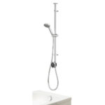 Aqualisa Quartz Touch Smart Divert Exposed Adj With Bath - HP