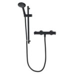 Triton Dene Cool Touch Black Thermostatic Bar Mixer Shower