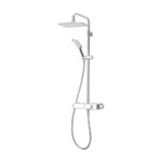 Triton Push Button Diverter Mixer Chrome