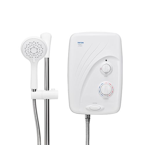 34955201-1.jpg Triton T80SR Silent Running Pumped 8.5kW Electric Shower - Image 1