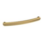 Fresssh Alba D Handle Brushed Brass Centres 192mm