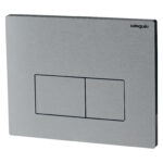 Wirquin Brushed Aluminium Design Control Push plate