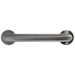 Luxury Grab Rail Straight SS Conc Fxngs 300mm Satin