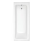 Fresssh Solarno Single Ended 1800x800 Bath White nth