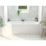 Fresssh Solarno Double Ended 1700x750 Bath White nth