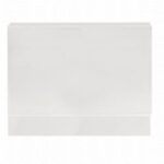 Fresssh 800mm Reinforced Bath End Panel White