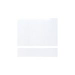 Fresssh DLX 690x450x15mm Bath End Panel & Plinth White