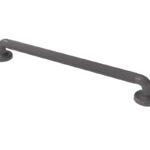Plastic Fluted Grab Rail Conc Fxgs 36mm Diameter 600mm Grey