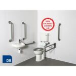 Low Level Doc M Pack Steel Exposed Fixings Grey