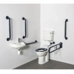 Low Level Doc M Pack Steel Exposed Fixings TMV3 Valve Dark Blue