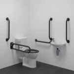 Close Coupled Doc M Toilet Pack Grey