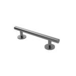 Luxury Grab Rail Straight Stainless Steel Conc Fixings 450mm Satin
