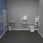 Low Level Doc M Pack Steel Exposed Fixings White