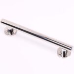 Luxury Grab Rail Straight SSteel Conc Fxngs 900mm Satin
