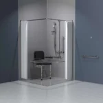 Exposed Valve Doc M Shower Pack SS Luxury Grab Rails Satin