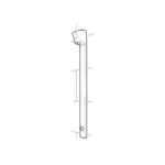 Shower Panel Back Inlet