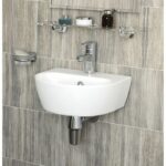 Lecico Designer Victoria Wall Mounted Basin Mixer