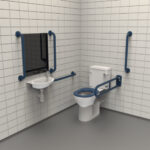 Close Coupled Doc M Toilet Pack Dark Blue
