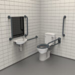 Close Coupled Doc M Toilet Pack Dark Grey