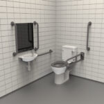 Close Coupled Doc M Toilet Pack Grey