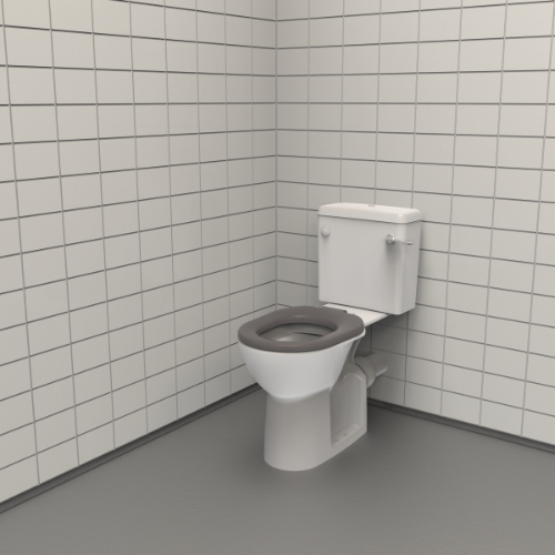 353353GY-1.jpg Close Coupled Doc M Ware Set Grey - Image 1