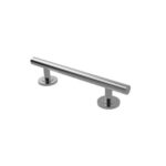 Luxury Grab Rail Straight SS Conc Fxgs 450mm Polished