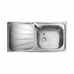 Baltimore SBSD 950x508mm 1TH Sink Including Waste Kit