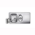 Linear Sink & Tap Pack 1.5 Bowl 1th With TMO35 Tap & Waste Kit