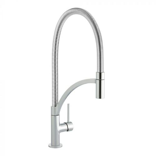 35347801-1.jpeg Fresssh Single Lever Chrome Tap With Pull Out Spray Hose - Image 1