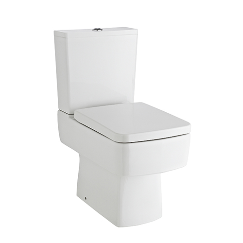 353534WH-1.jpg Fresssh Riko Compact Semi Flush To Wall Pan - Image 1