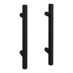 Bar Handle 96mm Centres Black