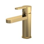 Yarnton  Mono Basin Mixer (P/B Waste) - Brushed Brass