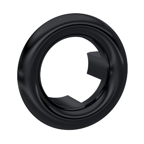 353729BK-1.jpg Basin Overflow Ring Black - Image 1