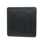 WC Unit Dual Flush Push Button - Black
