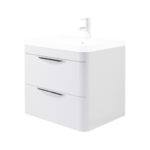 Fresssh Sorcha 600 W/H  2-DRW   Unit - white