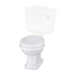 Fresssh Ailis Style 1 C/C Pan & Seat White