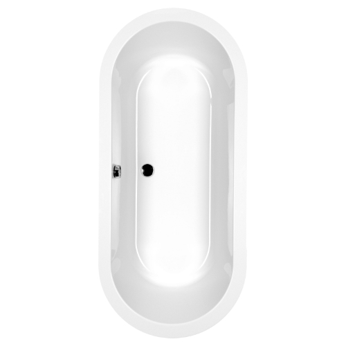 353814WT-1.jpg Carron 1750x800mm Halcyon Double Ended NTH Bath - Image 1